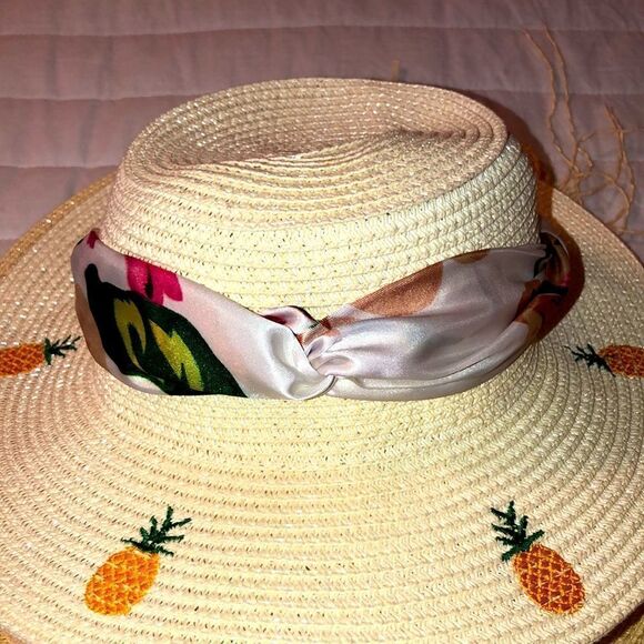 Boho Twisted Front Elastic Back Headbands set of 4 Blue Yellow White Fuchsia - Picture 5 of 12